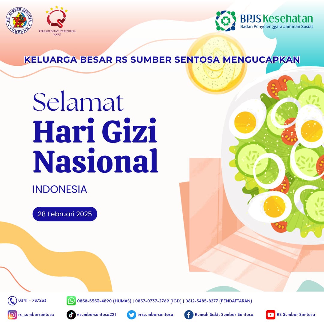 Hari Gizi Nasional 2025: “Pilih Makanan Bergizi Untuk Keluarga Sehat”